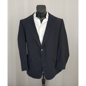 Hart Schaffner Marx 46R Black Comfort Plus Blazer See Measurements